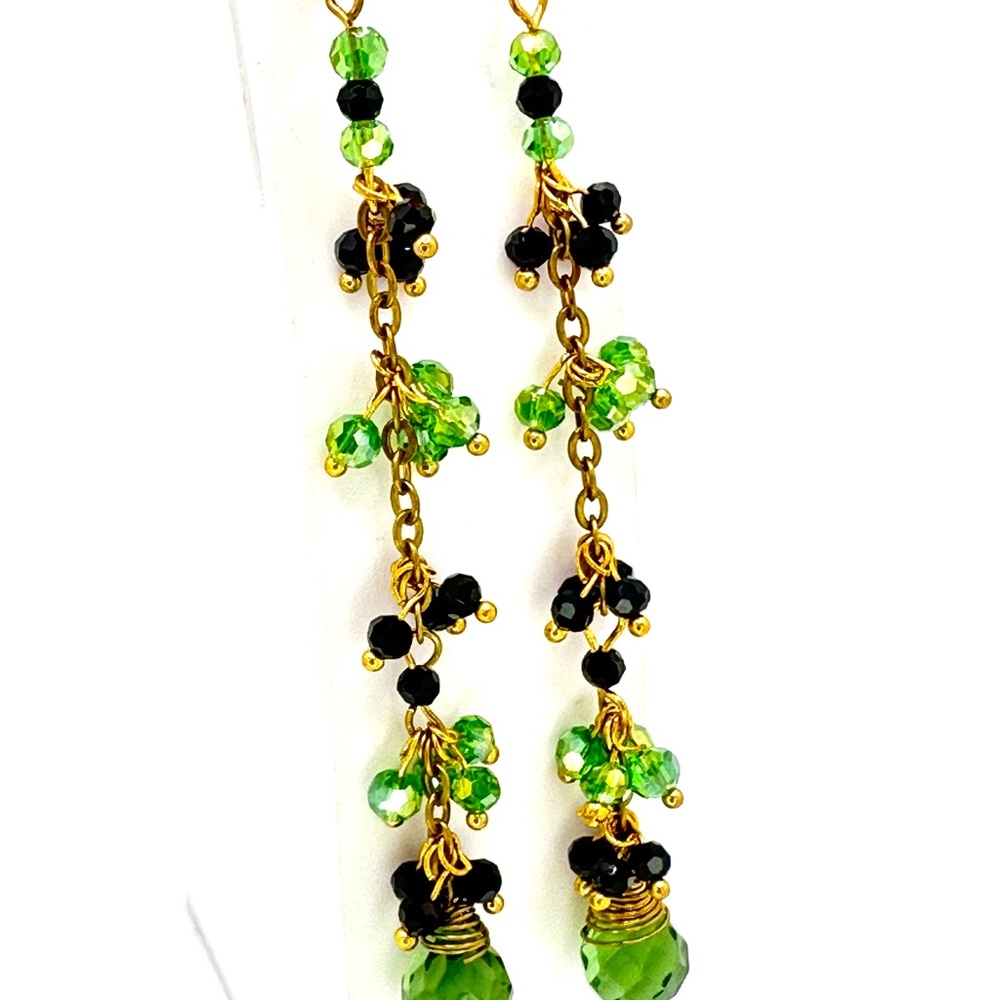 Elegant 4" Earrings - Picture 9 of 9